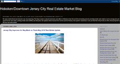 Desktop Screenshot of hobokenjerseycityrealestatemarketblog.com